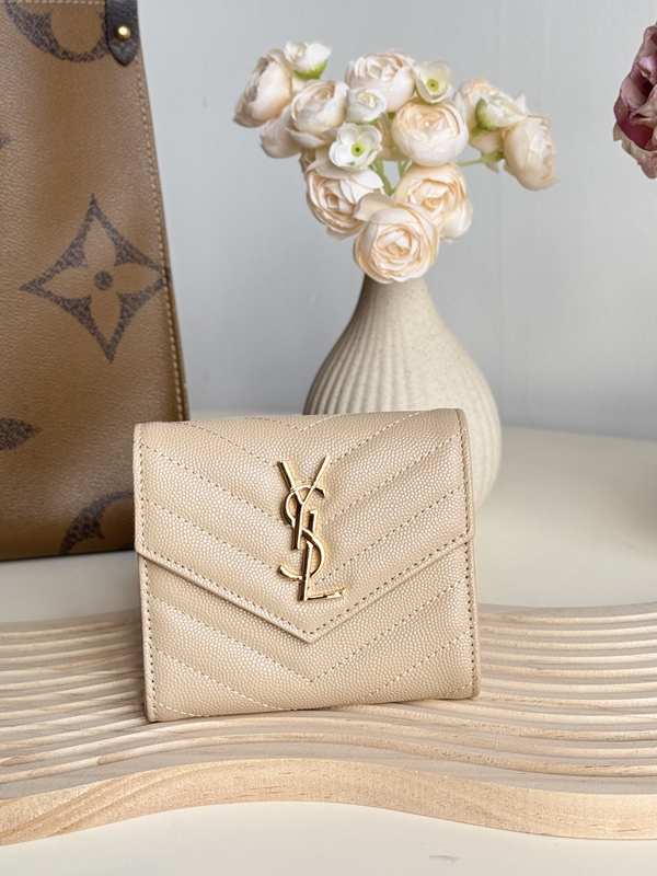 イヴサンローラン財布正面デザイン